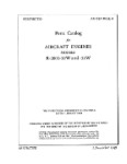 Pratt & Whitney Aircraft R-2800-30W & R-2800-32W Parts Catalog (part# 02A-10GE-4)