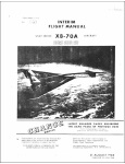 North American XB-70A Flight Manual (part# 1B-70(X)A-1)