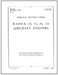Wright Aeronautical R3350-8, -14, -17, -31, -33 1943 Maintenance Instructions (part# 02-35JB-2)