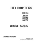 Fairchild UH-12, A, B, C  1956 Maintenance Manual (part# FCUH12A,B,C56MC)
