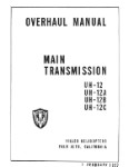 Fairchild UH-12, A, B, C  1957Main Trans Overhaul Manual (part# FCUH12,A,B57OHC)