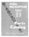 Hiller Helicopters UH-12, A, B, C 1956 Parts Catalog (part# HIUH12,A-56-P-C)
