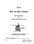 Hughes Helicopters 269 Series Helicopter 1973 Maintenance Manual (part# COD371001)