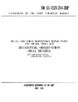 Hughes Helicopters OH-6A 1969 DS, GS, & Depot Maintenance Repair Part & Special Tools List (part# 55-1520-214-35P)