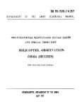 Hughes Helicopters OH-6A 1971 Maintenance Repair Parts and Special Tools List (part# 55-1520-214-20P)