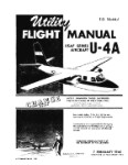 Aero Commander U-4A USAF Series 1960 Utility Flight Manual (part# 1U-4A-1)
