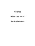 Aeronca L-3B, L-3C 1942 Service Bulletins (part# AEL3B,C42SB)