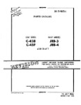 Beech C-45B, F & JRB-3, 4 Illustrated Parts Catalog (part# 01-90CD-4)