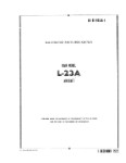 Beech L-23A Series Illustrated Parts Catalog (part# 01-90LAA-4)