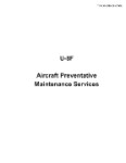 Beech U-8F Series Maintenance Manual (part# 55-1510-201-PMS)