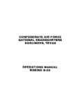 Boeing B-29 Confederate Air Force Operations Manual (part# BOB29-81-OP-C)