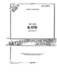 Boeing B-17G 1948 Parts Catalog (part# 01-20EG-4)