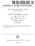 Cessna L-19 Series 1961 Operator's & Crew Member's Instructions (part# 55-1510-202-10)