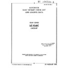 Cessna LC-126C 1951 Handbook Basic Weight Checklist & Loading Data (part# AN 01-125CAA-5)
