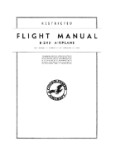 Consolidated B-24D 1942 Flight Manual (part# CSB24D-42-F-C)