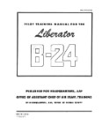 Consolidated B-24 Liberator Pilot Training Manual (part# CSB24-TR-C)