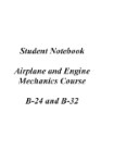Consolidated B-24, B-32 Students Notebook Students Notebook (part# CSB24,B32-NB-C)