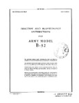Consolidated B-32 Army Model 1944 Erection & Maintenance Instructions (part# 01-5EQ-2)
