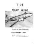 Consolidated T-29 Study Guide Study Guide (part# 72-23435)