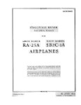 Curtiss-Wright RA-25A Army 1944 Structural Repair Instructions (part# 01-25AA-3)