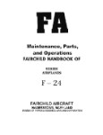 Fairchild 24W46 & 24R46 Handbook Operations, Service, Wiring Diagrams, Good Photos (part# FC24W46-HB-C)