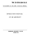 Grumman OV-1B 1970 Operator's Manual (part# 55-1510-204-10-)