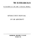 Grumman OV-1B 1970 Operator's Manual (part# 55-1510-204-10-)