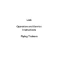 Link Trainers Types C2, C3, C4, C5, E1, E2 1944 Operation And Service Instructions (part# 8/25/2001)