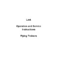 Link Trainers Types C2, C3, C4, C5, E1, E2 1944 Operation And Service Instructions (part# 8/25/2001)