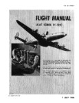 Lockheed RC-121C USAF Series 1958 Flight Manual (part# 1C-121(R)C-1)