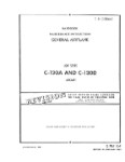 Lockheed C-130A, C-130D 1959 Maintenance Instruction (part# 1C-130A-2-1,--2)