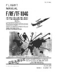 Lockheed F-RF-TF-104G 1969 Flight Manual (part# 1F-104G-1)