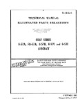 Martin B-57A, B, C, E, RB-57A 1956 Illustrated Parts Breakdown (part# 1B-57A-4)