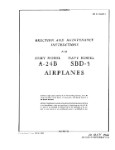 McDonnell Douglas A-24B Army, SBD-5 Navy 1944 Erection & Maintenance Instructions (part# 01-40AM-2)