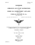 McDonnell Douglas B-23 Bombardment Airplane 1940 Operation & Flight Instructions (part# 01-40EC-1)