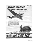McDonnell Douglas C-47, A Army & R4D-1, 5 Navy Pilot's Flight Operating Instructions (part# 01-40NC-1)