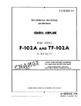 McDonnell Douglas F-102A & TF-102A 1958 Maintenance Manual (part# 1F-102A-2-1)