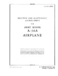 North American A-36A & P-51 1943 Erection & Maintenance Instructions (part# 01-60HB-2)