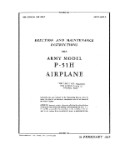 North American P-51H 1945 Erection & Maintenance Instructions (part# 01-60JF-2)