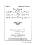 North American BC-1A, AT-6, AT-6A, AT-6B Parts Catalog (part# 01-60FC-4)