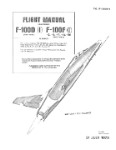 North American F-100D(I) & F-100F(I) 1973 Flight Manual (part# 1F-100D(I)-1)