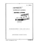 North American F-100D 1957 Maintenance Handbook (part# 1F-100D-2-6)