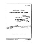 North American F-100D 1957 Maintenance Handbook (part# 1F-100D-2-4)