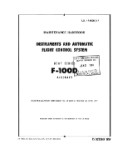 North American F-100D 1957 Maintenance Handbook (part# 1F-100D-2-7)