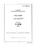 North American F-101B 1958 Maintenance Instructions Handbook (part# 1F-101B-2-6)