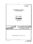 North American F-86H 1957 Structural Repair Manual (part# 1F-86H-3)