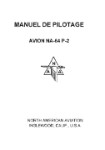 North American Avion NA-64 P-2 Pilot's Manual (part# NA64P2-POH)