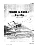North American OV-10A USAF 1971 Flight Manual (part# 1L-10A-1)
