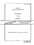 North American T-6 1956 Handbook Of Inspection Requirements (part# 1T-6C-6)