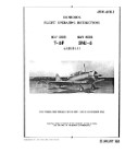 North American T-6F USAF SNJ-6 Navy 1952 Flight Handbook (part# AN 01-60FFC-1)